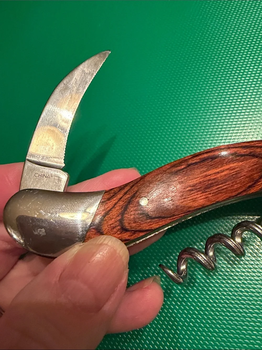 Laguiole engraved sommelier